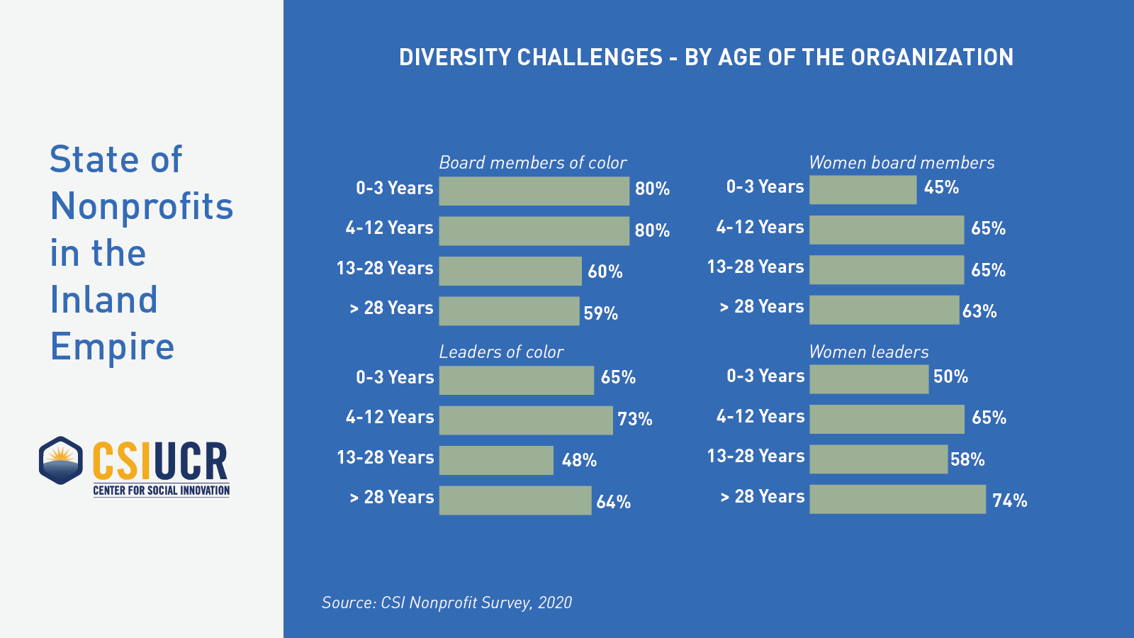 Diversity Challenges- By Age of the Organization