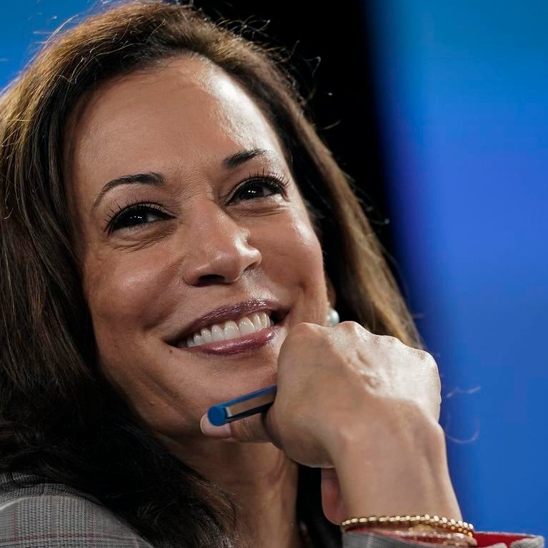 Vice presidential hopeful Sen. Kamala Harris (D-Calif.) Photo: Drew Angerer/Getty Images