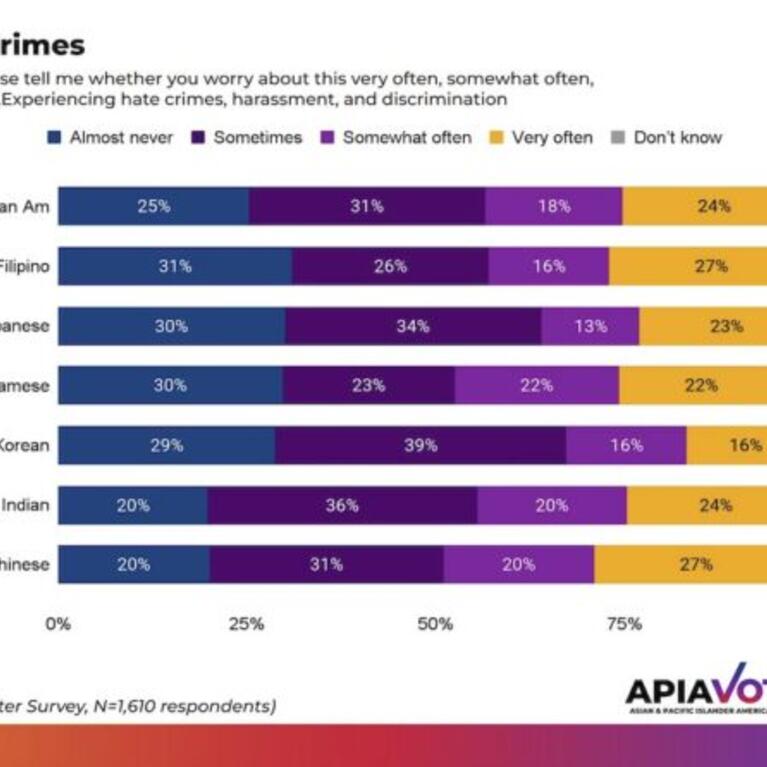 Conducted by Asian and Pacific Islander American Vote (APIAVote), AAPI Data and Asian Americans Advancing Justice, the ‘2022 Asian American Voter Survey' aims to highlight the AAPI community’s voting choice, policy priorities and views.