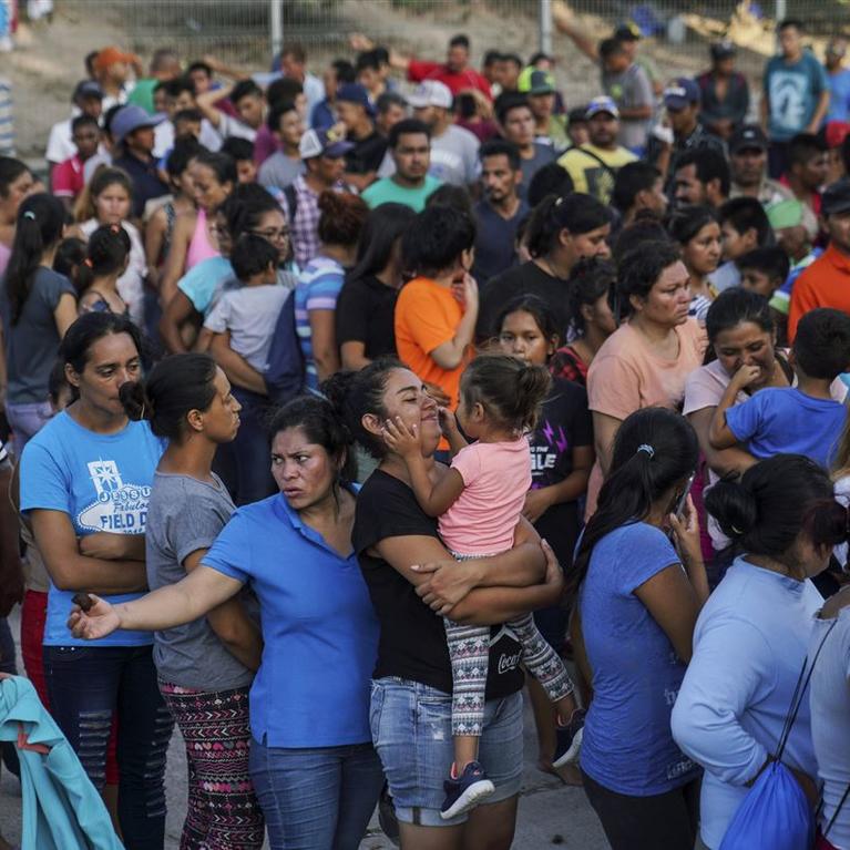 Asylum Seekers waiting in Mexico-US Border, Veronica G. Cardenas/Associated Press