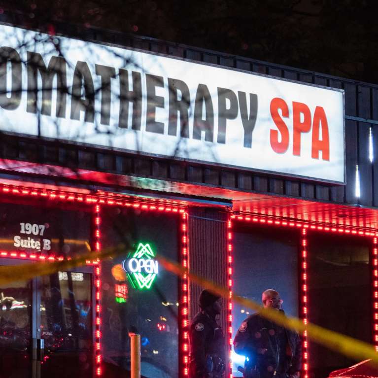 Image of Aromatherapy Spa, one site of killings in Atlanta on 03-17-2021