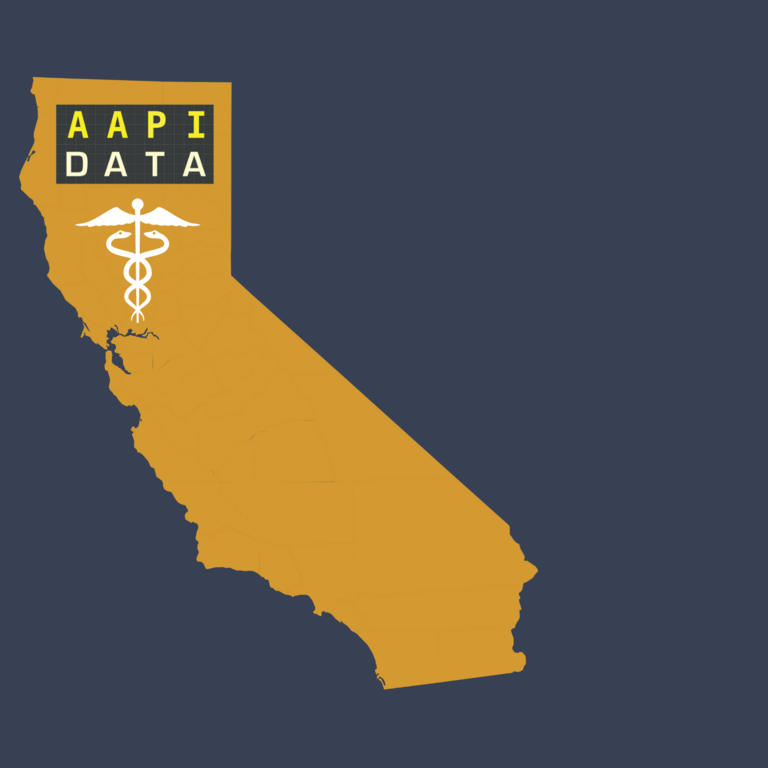 AAPI Data CA Health Tile