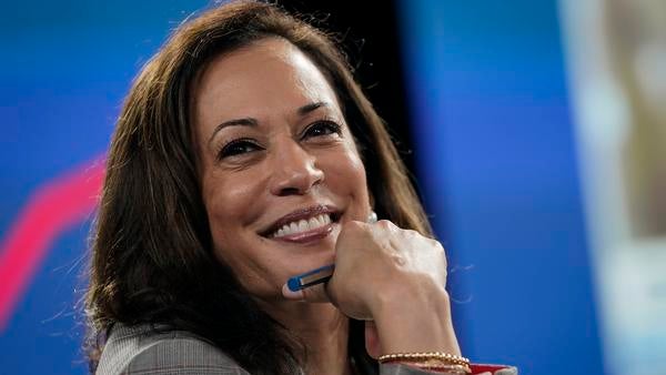 Vice presidential hopeful Sen. Kamala Harris (D-Calif.) Photo: Drew Angerer/Getty Images