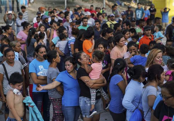 Asylum Seekers waiting in Mexico-US Border, Veronica G. Cardenas/Associated Press