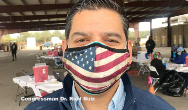 Congressman Dr. Ruiz urges farmworkers to get vaccinated against COVID-19 in Mecca. Omar Ornelas, Palm Springs Desert Sun