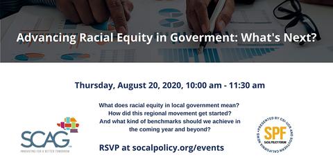 Advancing Racial Equity in Government: What's Next