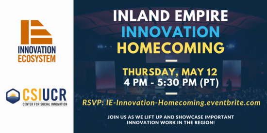 IE Innovation Homecoming-May 12 Flyer